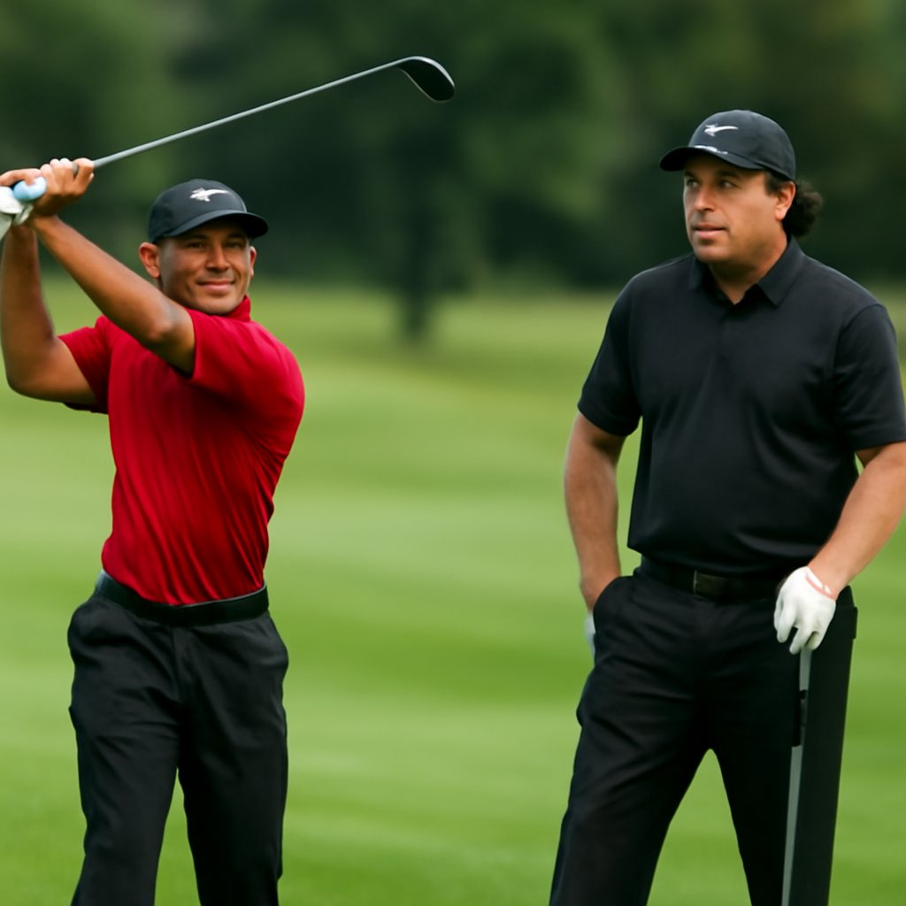 Inside the Rivalry Between Tiger Woods and Phil Mickelson