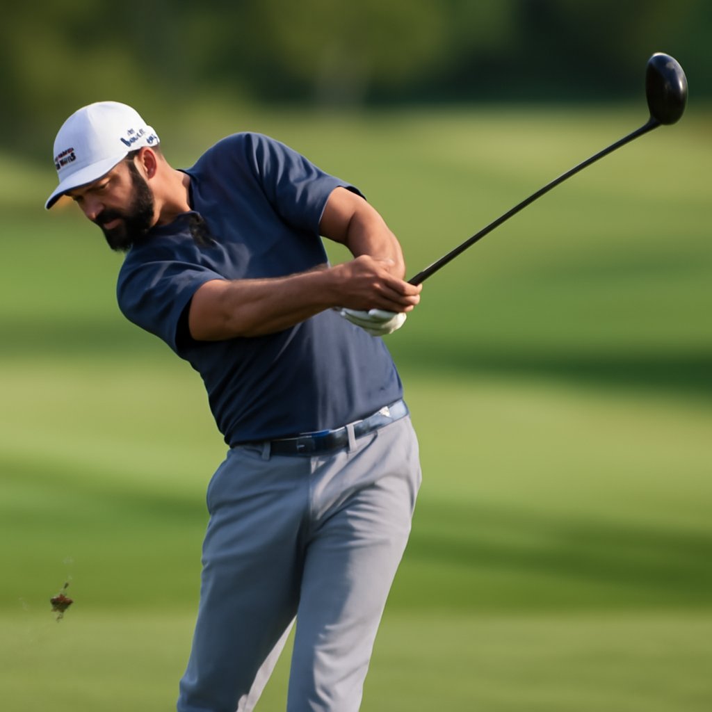 Dustin Johnson Powerful Driving Techniques
