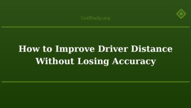 How to Improve Driver Distance Without Losing Accuracy