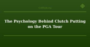 The Psychology Behind Clutch Putting on the PGA Tour