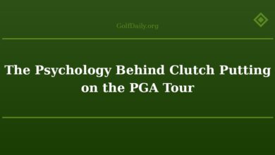 The Psychology Behind Clutch Putting on the PGA Tour