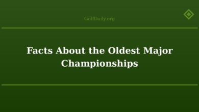 Facts About the Oldest Major Championships