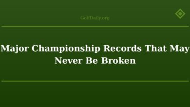 Major Championship Records That May Never Be Broken