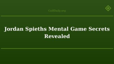 Jordan Spieths Mental Game Secrets Revealed
