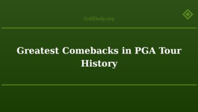 Greatest Comebacks in PGA Tour History