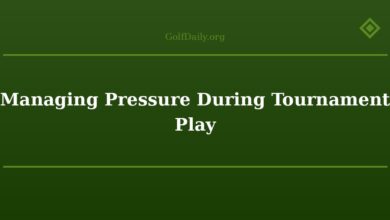 Managing Pressure During Tournament Play